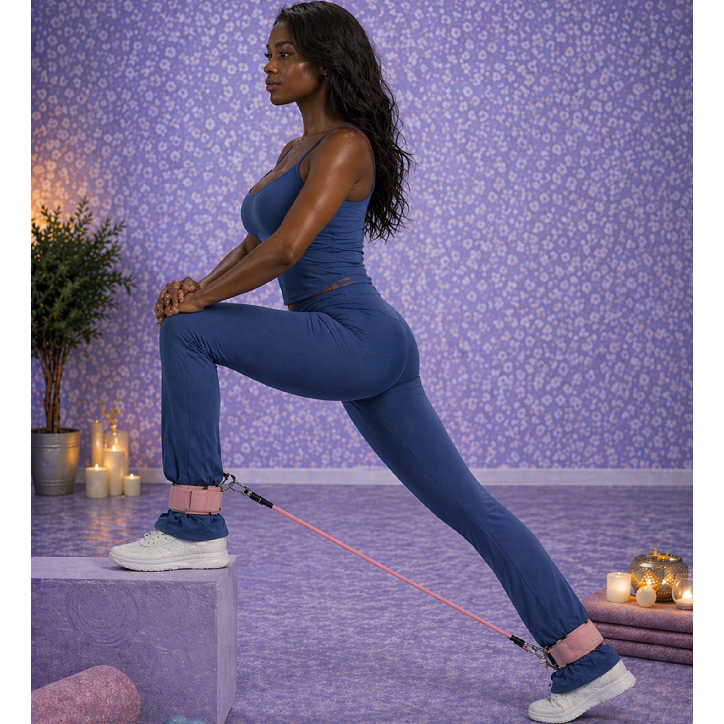 Premium Ankle Strap Bands – Fitness & Yoga