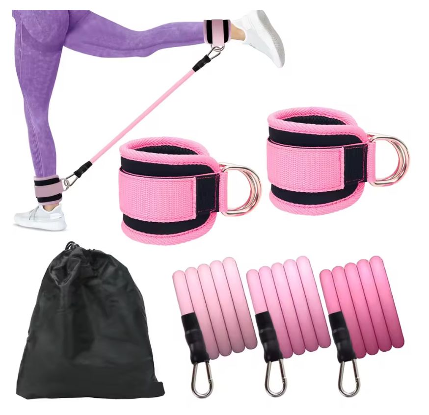 Premium Ankle Strap Bands – Fitness & Yoga