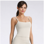 Sculpt Square Neck Tank - Built-In Bra