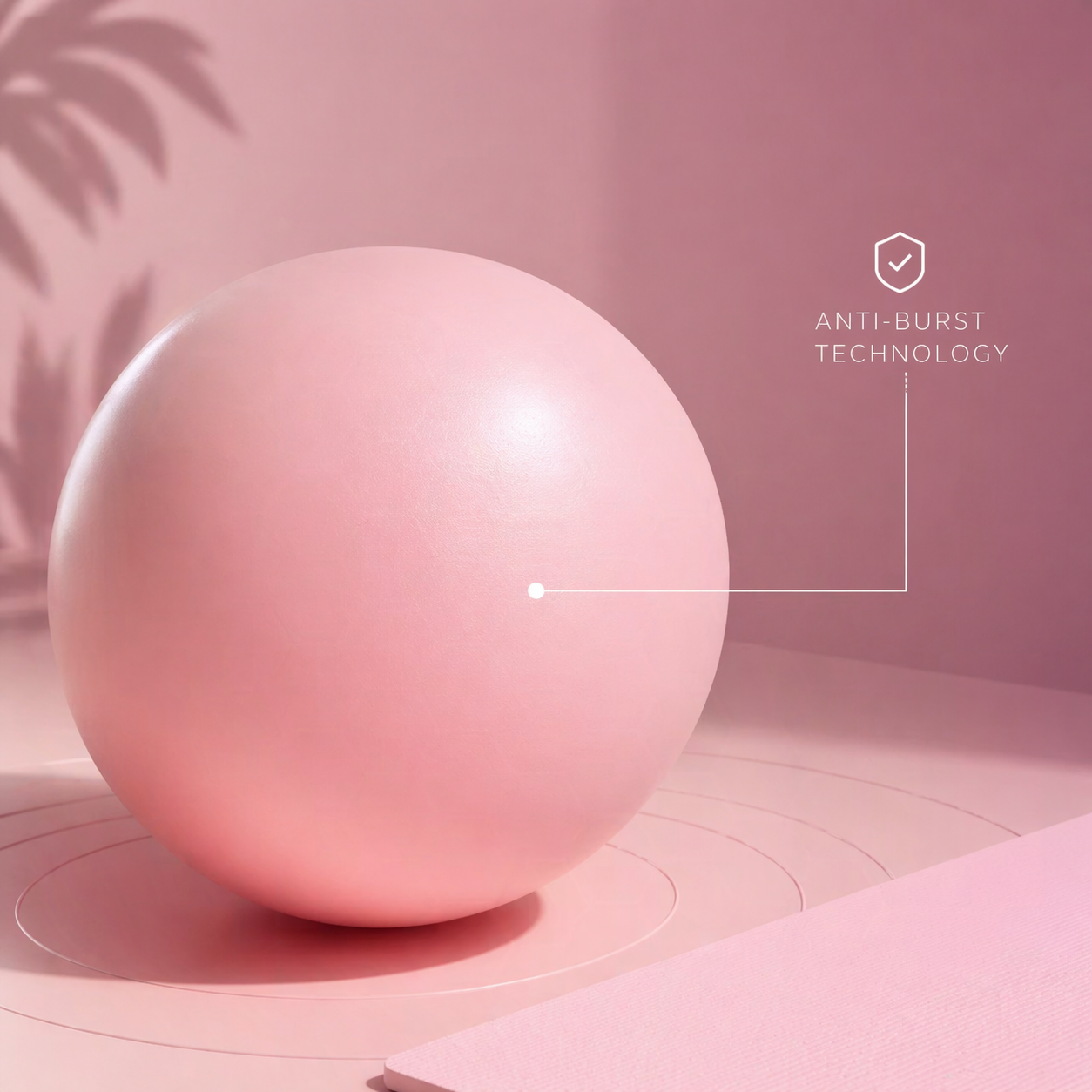 Mini Exercise Ball — Pilates, Yoga & Core Strength