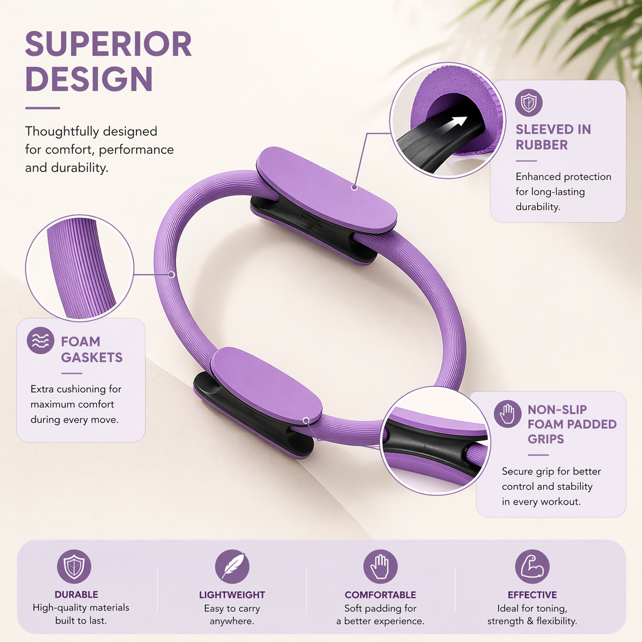 Flex Circle – Pilates & Yoga Toning Ring